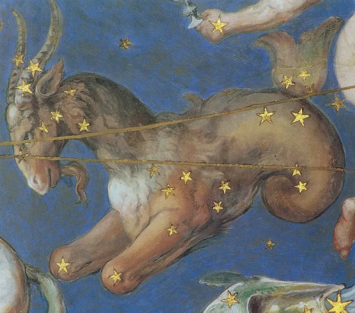 Framed Print : Capricornus Constellation, Zodiac Sign, 1575