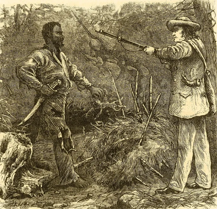 Framed Print : Capture of Nat Turner, American Rebel