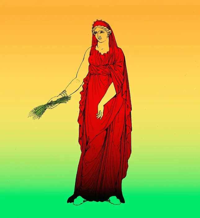 Framed Print : Ceres, Roman Goddess