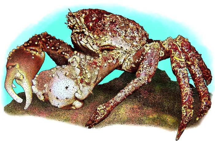 Framed Print : Channel clinging crab Framed Print : Channel clinging crab