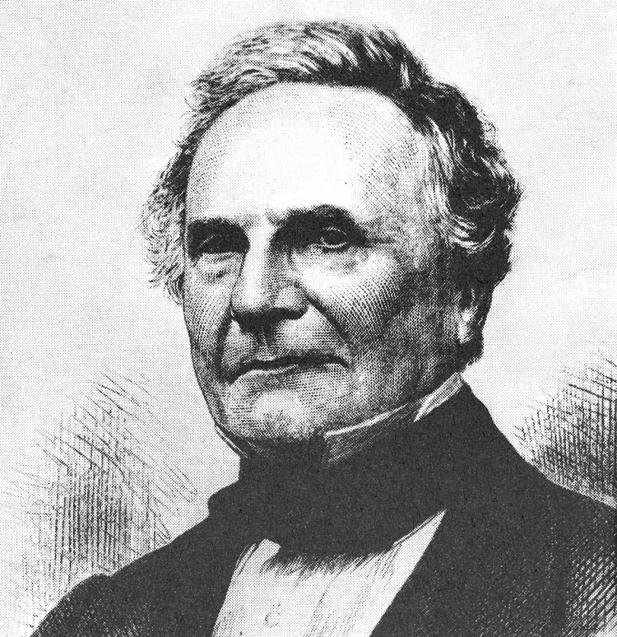 Framed Print : Charles Babbage, English Computer Scientist