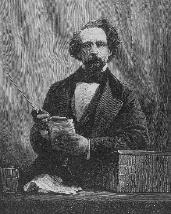 Framed Print : Charles Dickens, English Author