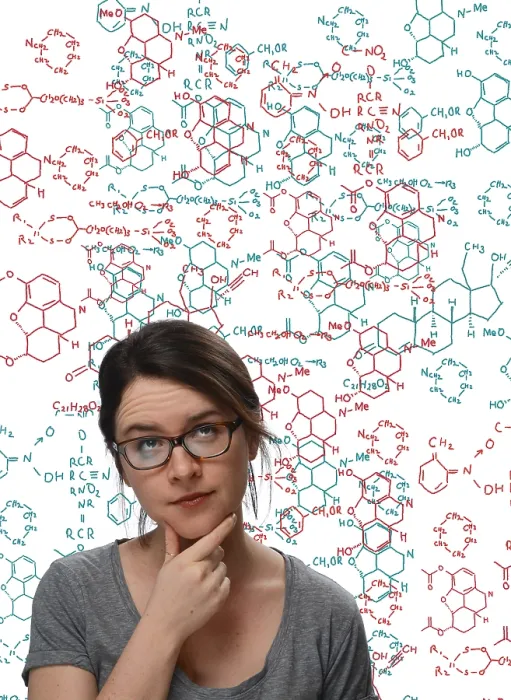 Framed Print : Chemical Formulas Framed Print : Chemical Formulas