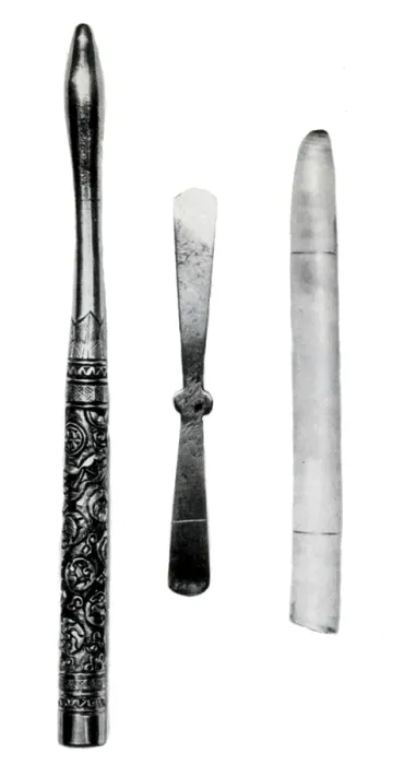 Framed Print : Chinese Smallpox Immunization Instruments Framed Print : Chinese Smallpox Immunization Instruments