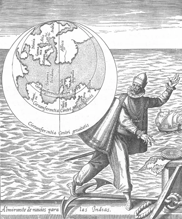 Framed Print : Christopher Columbus, Italian Explorer Framed Print : Christopher Columbus, Italian Explorer