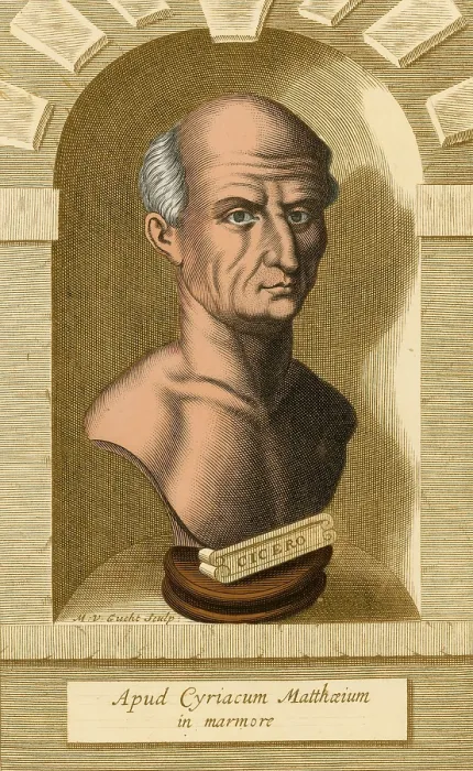 Framed Print : Cicero, Ancient Roman Philosopher