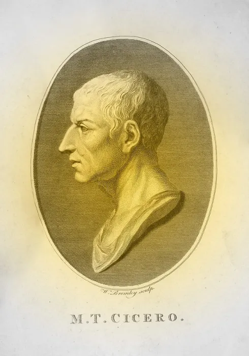 Framed Print : Cicero, Ancient Roman Philosopher