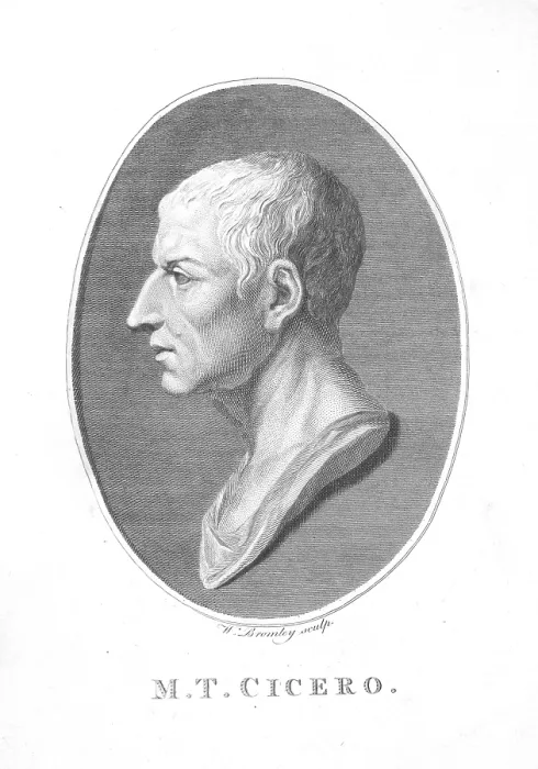 Framed Print : Cicero, Ancient Roman Philosopher