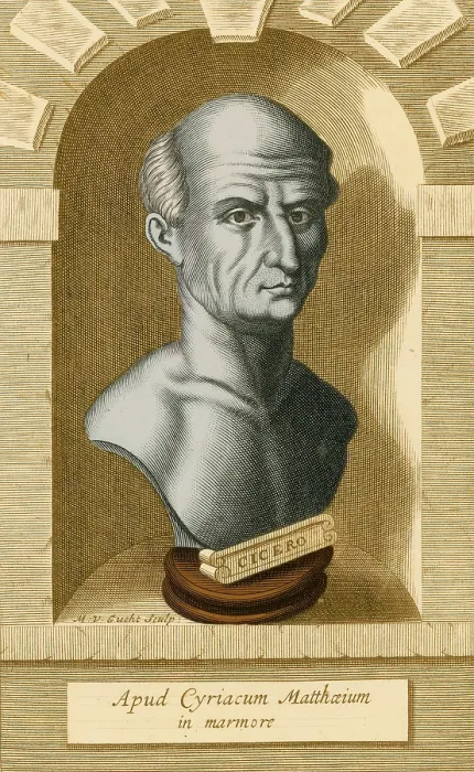 Framed Print : Cicero, Ancient Roman Philosopher