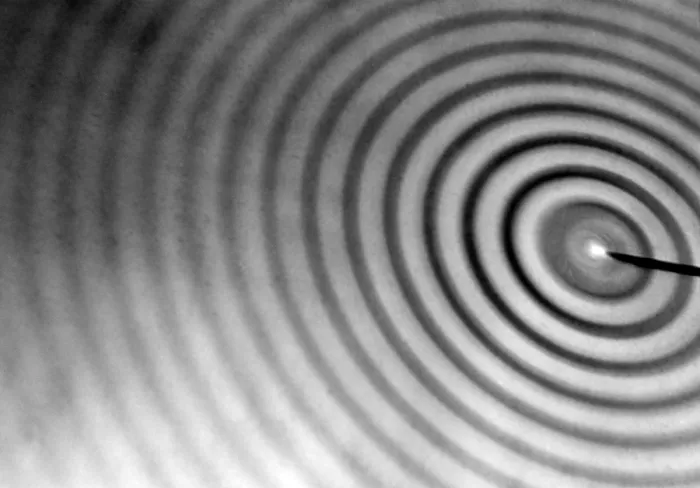 Framed Print : Circular Wave Ripples Framed Print : Circular Wave Ripples