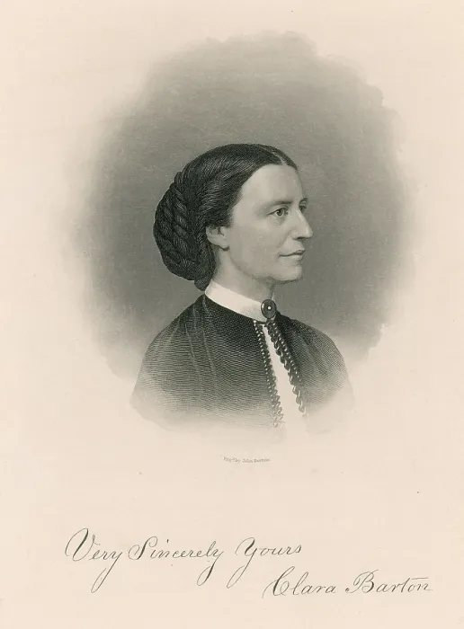 Framed Print : Clara Barton, American Humanitarian Framed Print : Clara Barton, American Humanitarian