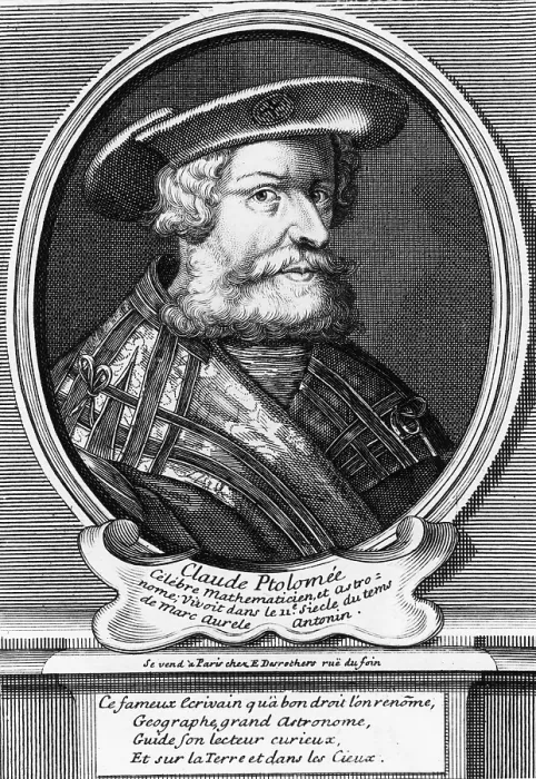 Framed Print : Claudius Ptolemy, Greek-Roman Polymath