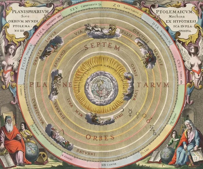 Framed Print : Claudius Ptolemy Planisphere, Harmonia Macrocosmica, 1660 Framed Print : Claudius Ptolemy Planisphere, Harmonia Macrocosmica, 1660