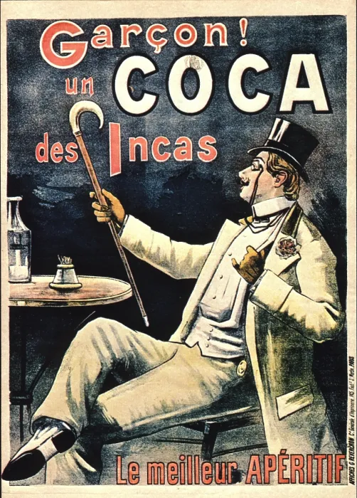 Framed Print : Coca des Incas, Cocaine-Laced Wine, 1899 Framed Print : Coca des Incas, Cocaine-Laced Wine, 1899