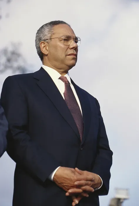 Framed Print : Colin Powell, American Statesman Framed Print : Colin Powell, American Statesman