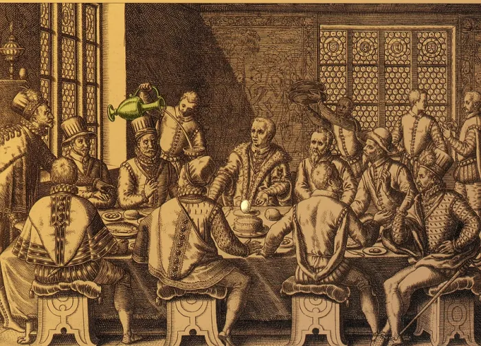 Framed Print : Columbus Egg, 15th Century