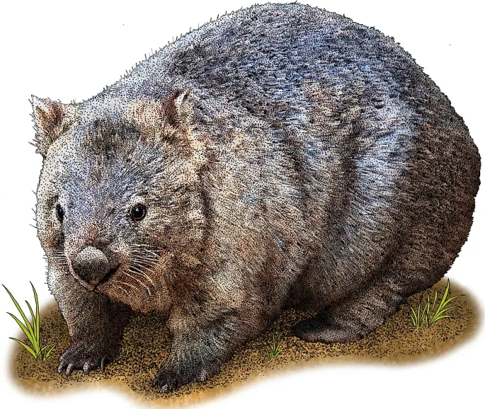 Framed Print : Common Wombat Framed Print : Common Wombat