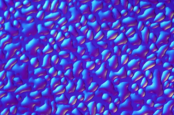 Framed Print : Condensation under a microscope Framed Print : Condensation under a microscope