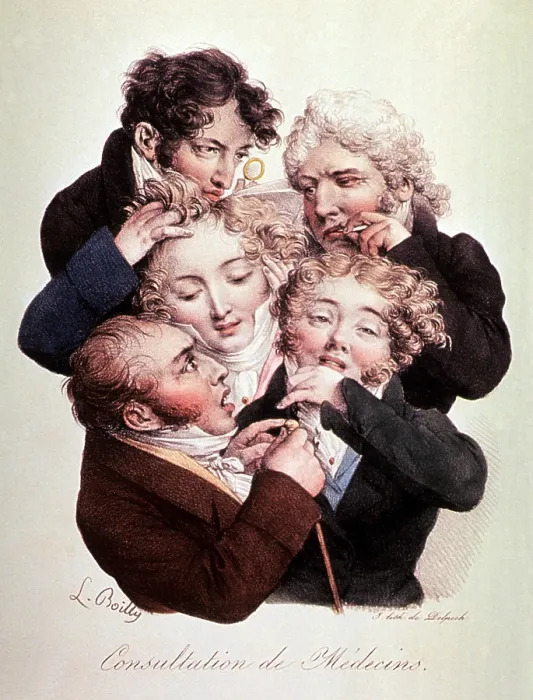 Framed Print : Consultation of Physicians, 1823 Framed Print : Consultation of Physicians, 1823