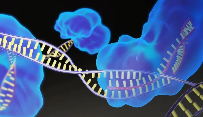 Framed Print : CRISPR, Illustration