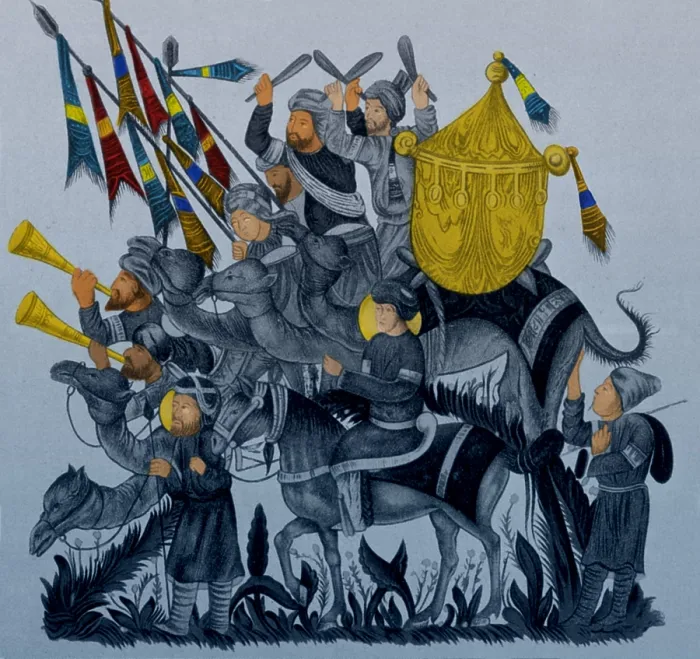 Framed Print : The Crusades, Turkish Muslims Framed Print : The Crusades, Turkish Muslims