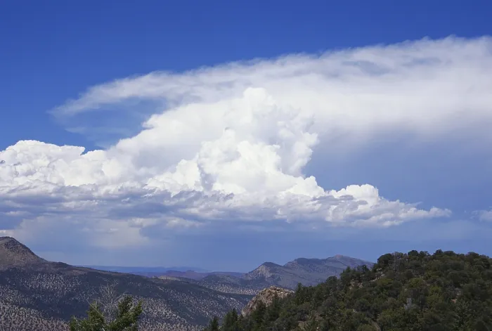 Framed Print : Cumulonimbus Clouds