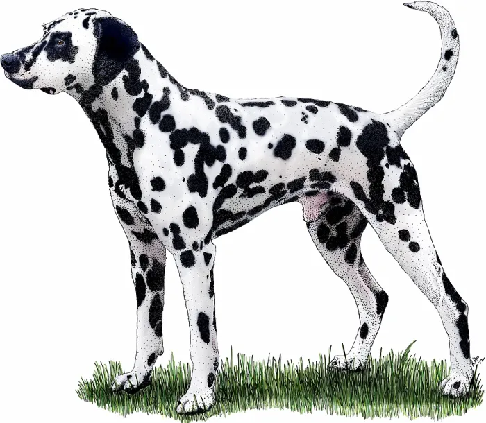 Framed Print : Dalmatian Dog Framed Print : Dalmatian Dog