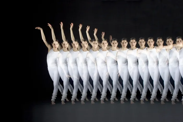 Framed Print : Dancer. Stroboscopic image of a dancer Framed Print : Dancer. Stroboscopic image of a dancer