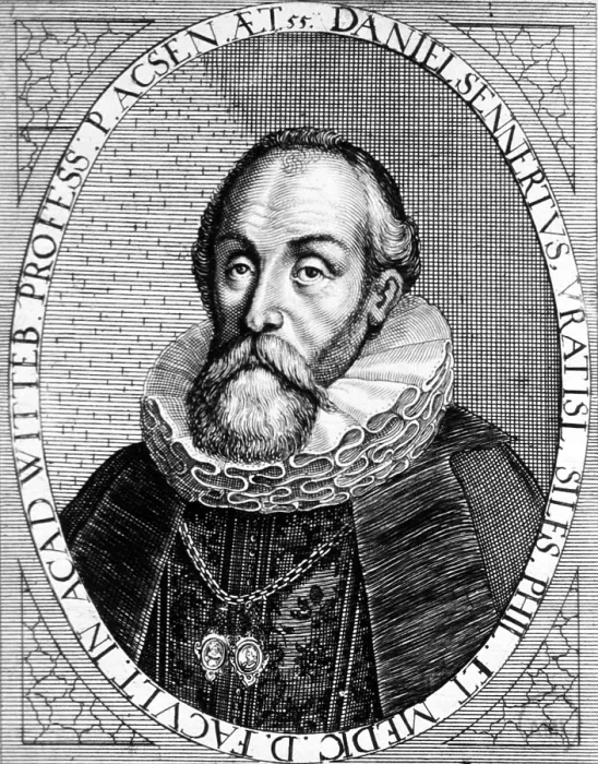 Framed Print : Daniel Sennert, German Physician and Academic Author