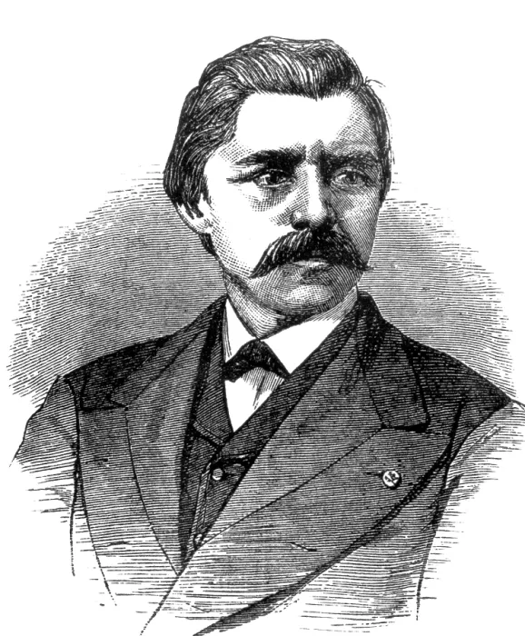 Framed Print : David Edward Hughes, Welsh-American Inventor Framed Print : David Edward Hughes, Welsh-American Inventor
