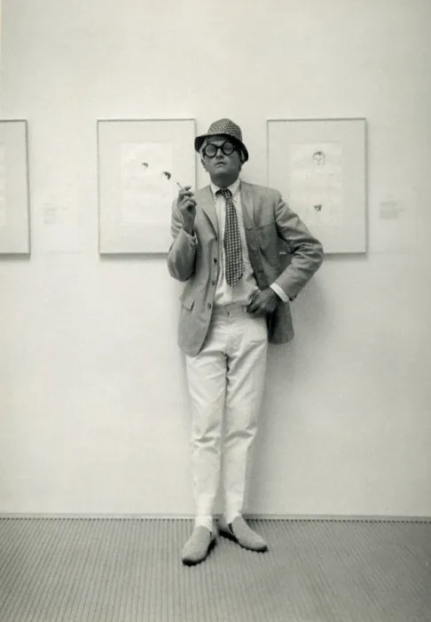 Framed Print : David Hockney, 1966 Framed Print : David Hockney, 1966