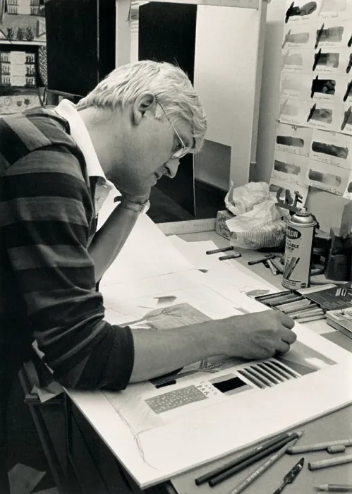 Framed Print : David Hockney, 1979 Framed Print : David Hockney, 1979