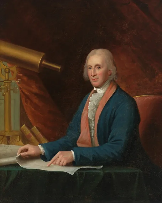 Framed Print : David Rittenhouse, American Astronomer Framed Print : David Rittenhouse, American Astronomer