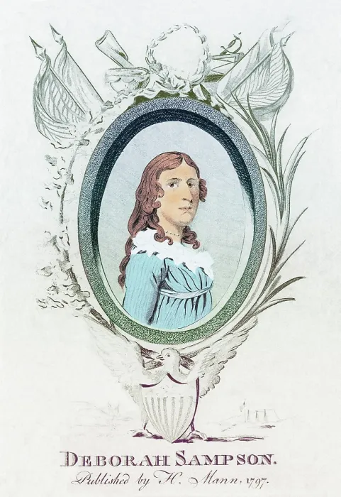 Framed Print : Deborah Sampson, American Patriot Framed Print : Deborah Sampson, American Patriot