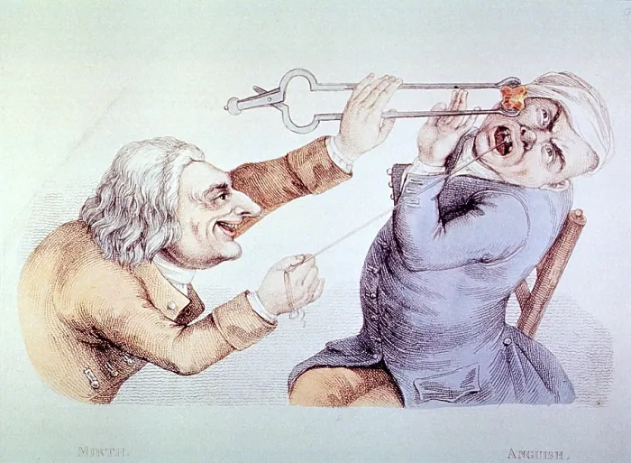 Framed Print : Dentistry, Tooth Extraction, 1810 Framed Print : Dentistry, Tooth Extraction, 1810
