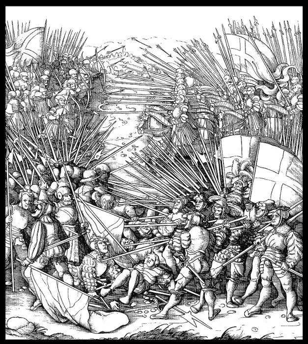 Framed Print : Der Weisskunig AKA The White King, 16th Century Framed Print : Der Weisskunig AKA The White King, 16th Century