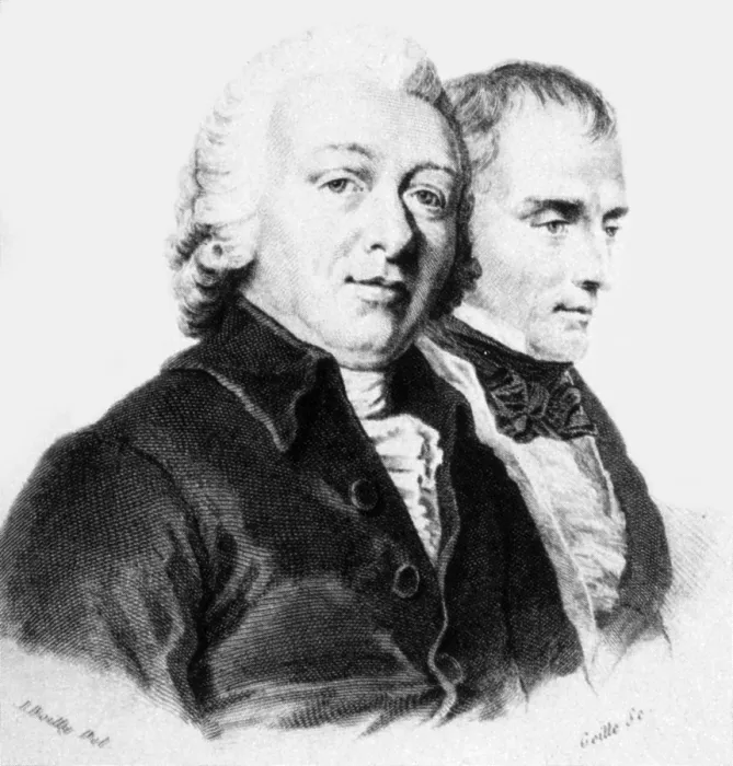 Framed Print : Desault and Bichat, French Anatomists Framed Print : Desault and Bichat, French Anatomists