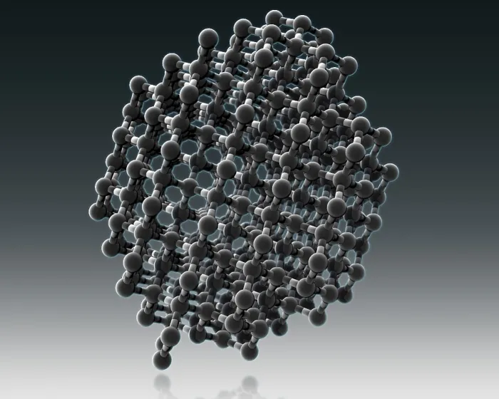 Framed Print : Diamond, Crystalline Structure Framed Print : Diamond, Crystalline Structure