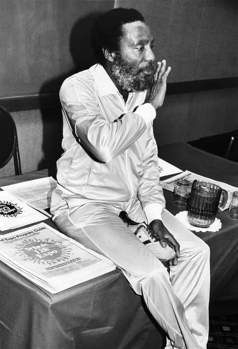 Framed Print : Dick Gregory, 1982 Framed Print : Dick Gregory, 1982