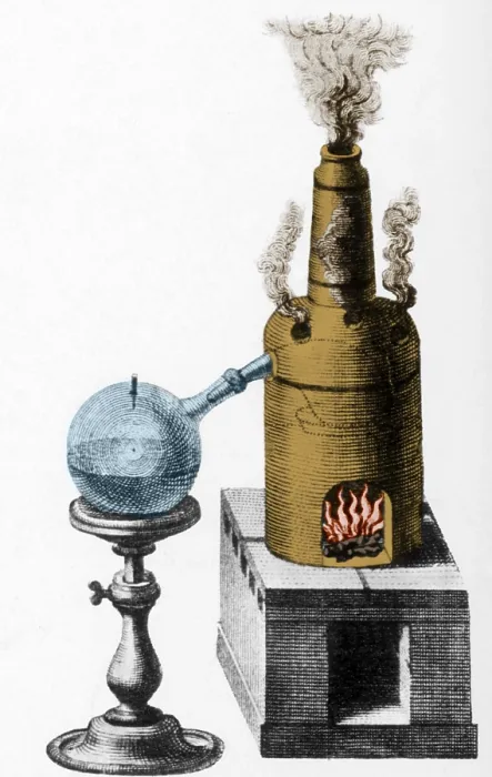 Framed Print : Distillation, Alembic, 18th Century Framed Print : Distillation, Alembic, 18th Century