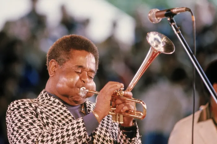 Framed Print : Dizzy Gillespie, 1982 Framed Print : Dizzy Gillespie, 1982