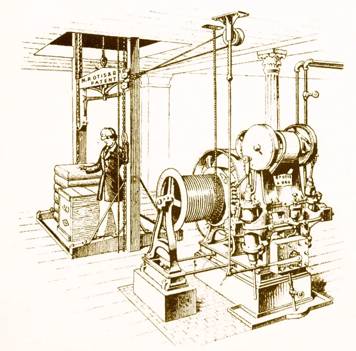 Framed Print : Double Oscillating Steam Engine, 19th Century Framed Print : Double Oscillating Steam Engine, 19th Century