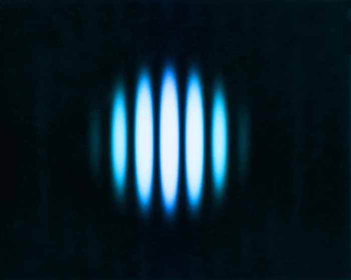 Framed Print : Double Slit Diffraction Pattern Framed Print : Double Slit Diffraction Pattern