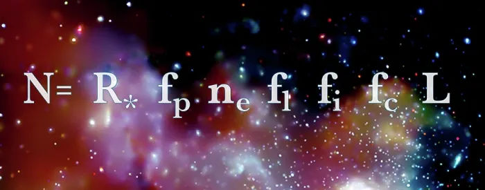 Framed Print : The Drake Equation
