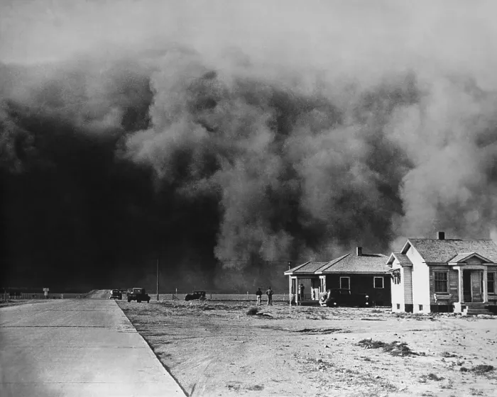 Framed Print : Dust Storm, 1930s Framed Print : Dust Storm, 1930s