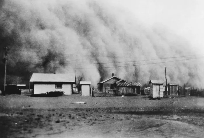 Framed Print : Dust Storm, 1930s Framed Print : Dust Storm, 1930s