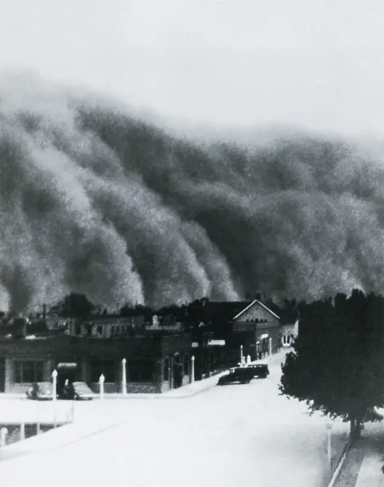 Framed Print : Dust Storm of 1937, Clayton, NM Framed Print : Dust Storm of 1937, Clayton, NM