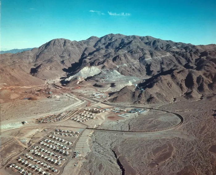 Framed Print : Eagle Mountain Mine, Mid-Century Framed Print : Eagle Mountain Mine, Mid-Century