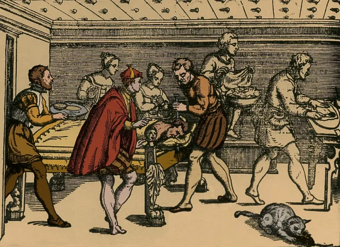 Framed Print : Earliest Depiction of Craniotomy Framed Print : Earliest Depiction of Craniotomy