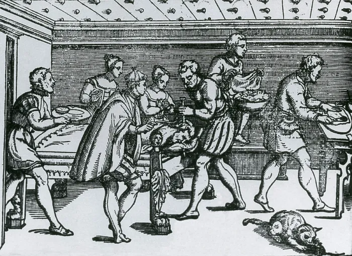 Framed Print : Early Depiction Of Brain Surgery, Renaissance Craniotomy